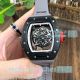 Knockoff Richard Mille RM 055 Grey Rubber Strap White Inner Bezel Watch (1)_th.jpg